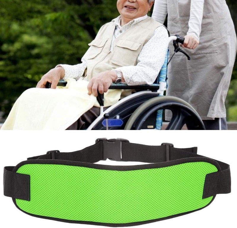 woobles Wheelchair Belt, Breathable Safety Fixed Belt Constrained Bands with Adjustable Straps Patients Cares Safety Harness Chair Waist Lap Strap for Elderly(6#) - Image 2